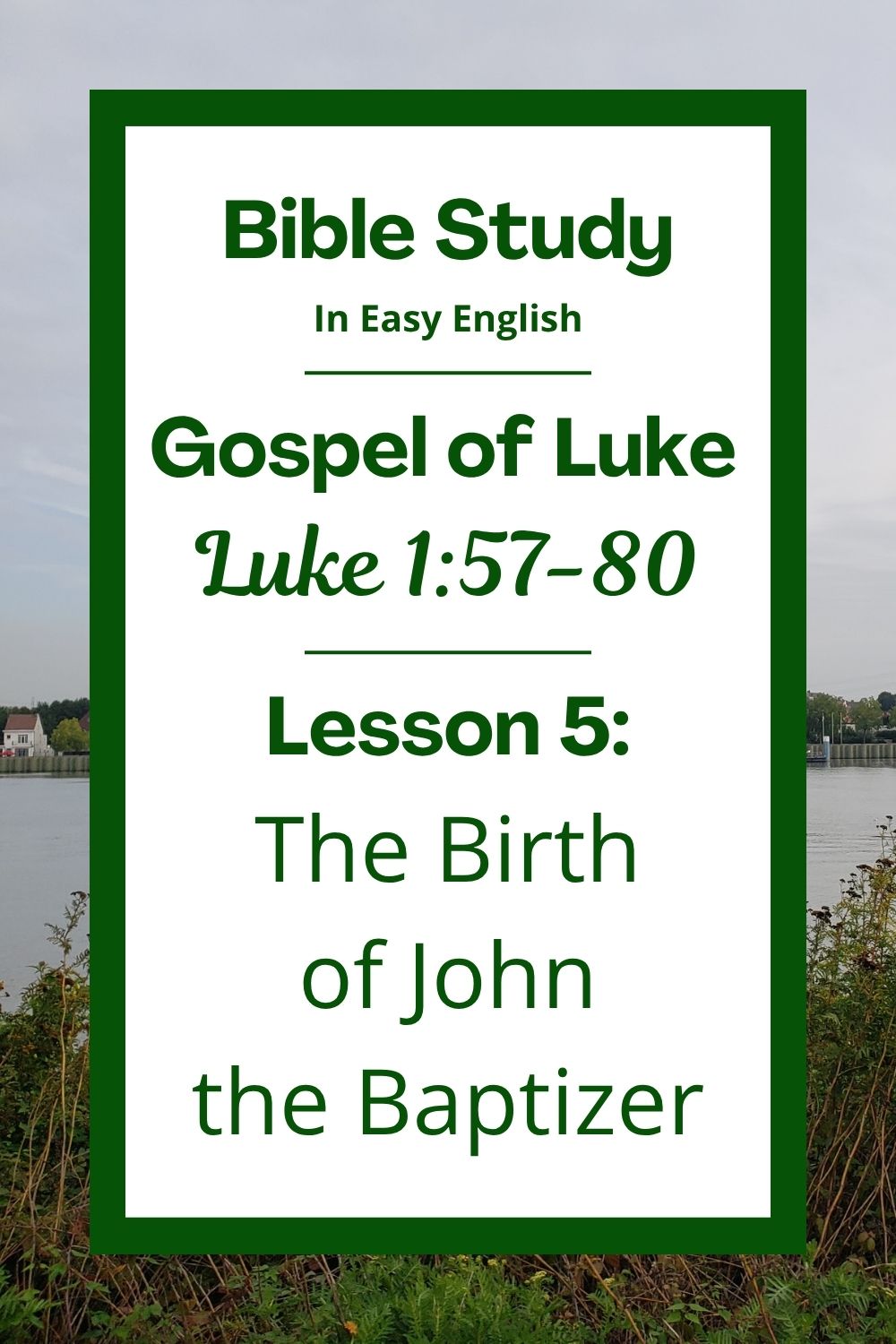 Free Luke 1:57-80 Bible study! In this lesson, we will learn about the birth of John and how God kept his promises. We will also hear Zechariah’s song of hope and peace. This complete Bible lesson is perfect for ESL students, homeschool families, and anyone who enjoys studying the Bible in easy English. Includes an icebreaker, passage summary, vocabulary, discussion questions, theological insights, and a free printable PDF. #BibleLesson #BibleStudy #ESL #Homeschool #EasyEnglish #FreePrintables