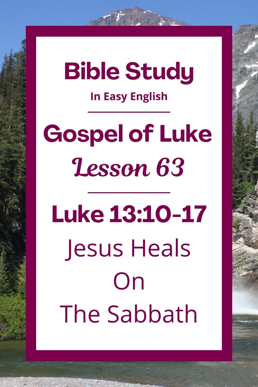 Free Luke 13:1-9 easy English Bible study. In this Bible study for ESL students, homeschool children, families, and anyone who enjoys studying the Bible with simple words, we will learn how Jesus teaches people to turn away from sin and follow God. We will hear a story about a fig tree that did not grow fruit and what that means for our hearts. This complete lesson includes an icebreaker, passage summary, vocabulary list, discussion questions, theological insights, and a free printable PDF. #BibleStudy #BibleLesson #ESL #Homeschool #ChristianFamily #FreePrintable #EasyEnglish #GospelOfLuke