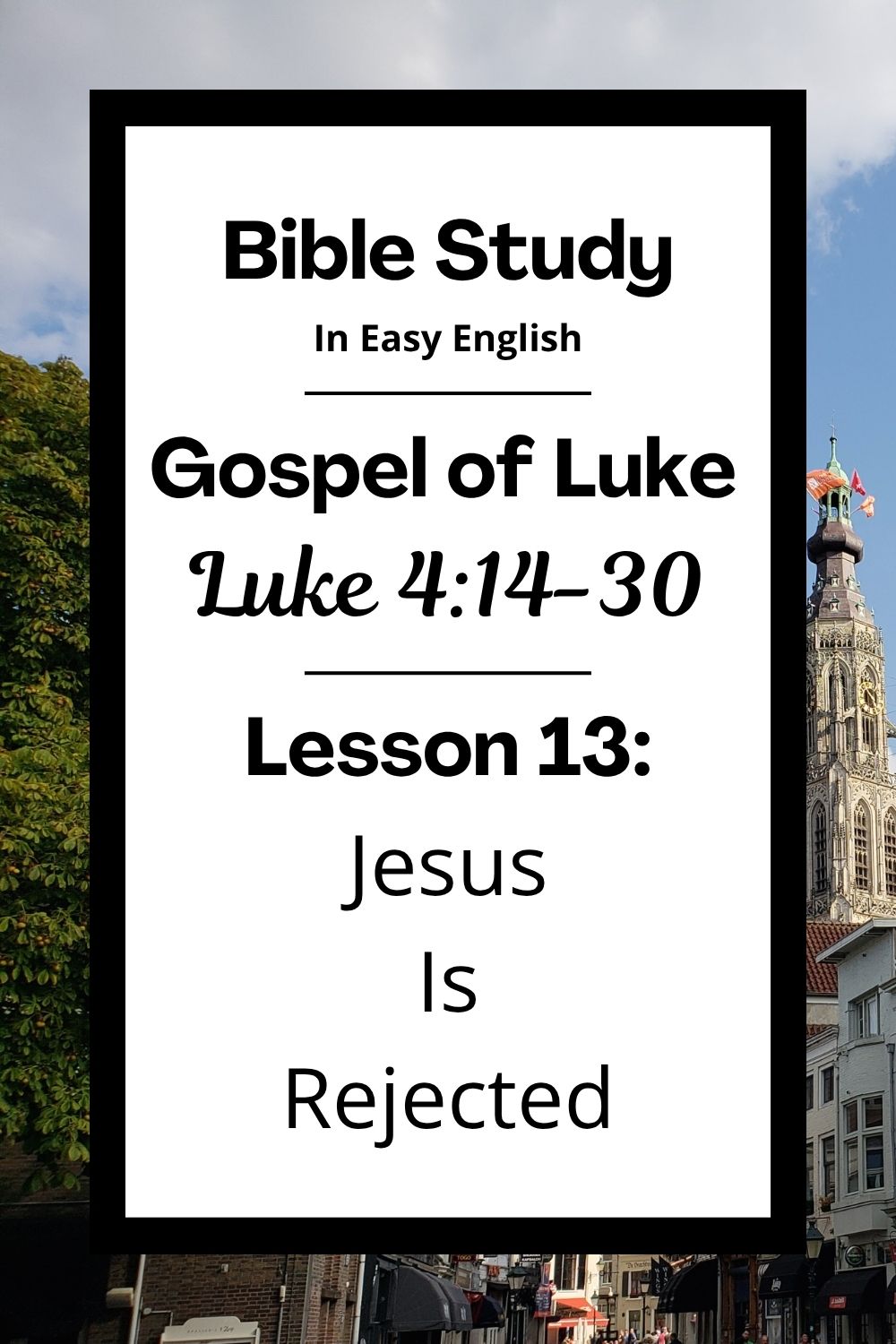 Free Luke 4:14-30 Bible study! In this lesson for ESL students, homeschool families, and all who prefer easy English, we will learn how Jesus taught people in his hometown. We will see how people liked his words at first, but later became angry. This complete Bible lesson includes an icebreaker, passage summary, vocabulary, discussion questions, theological insights, and a free printable PDF. #BibleLesson #BibleStudy #ESL #Homeschool #EasyEnglish #FreePrintables